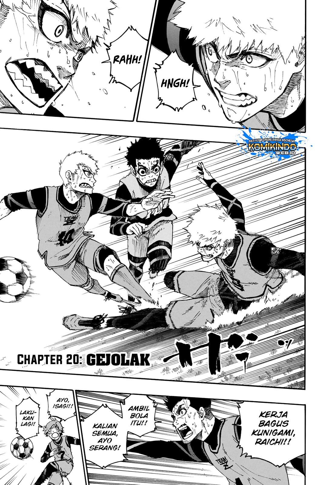 Blue Lock Chapter 20