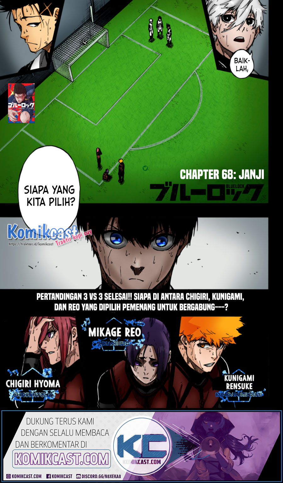 Blue Lock Chapter 68