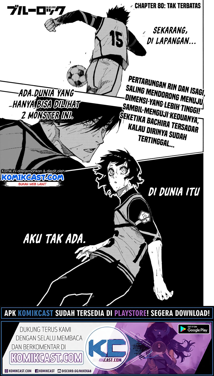 Blue Lock Chapter 80