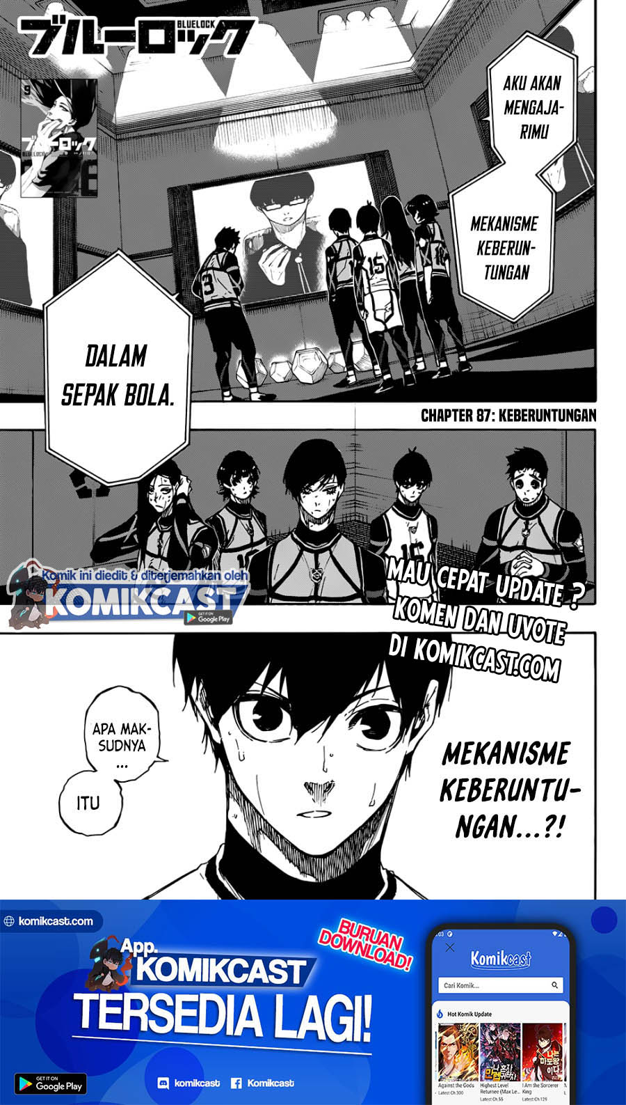 Blue Lock Chapter 87
