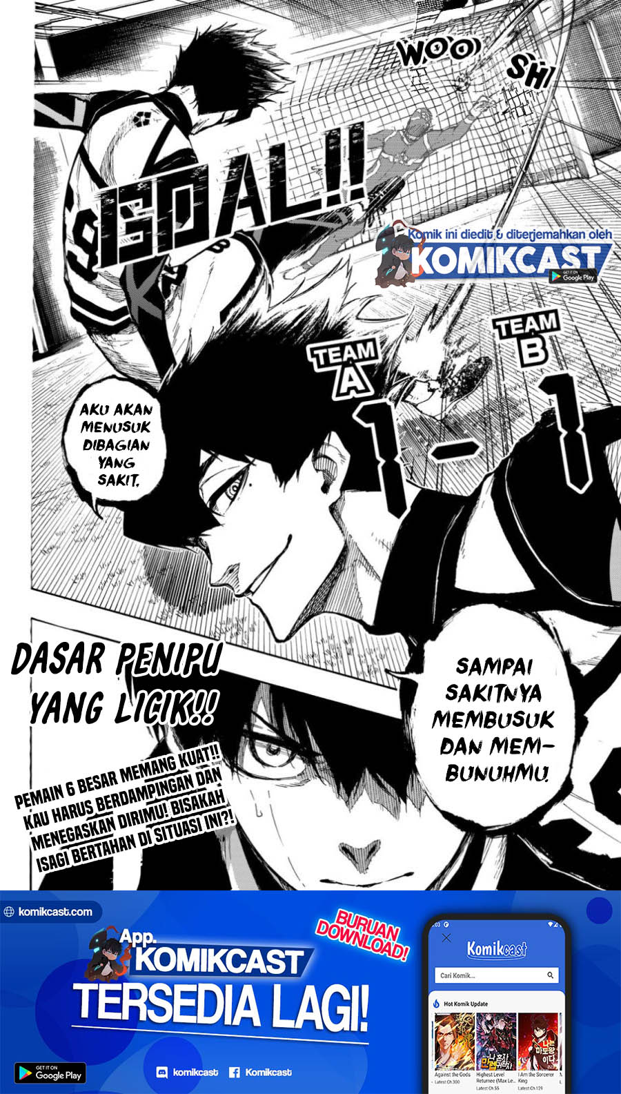 Blue Lock Chapter 98