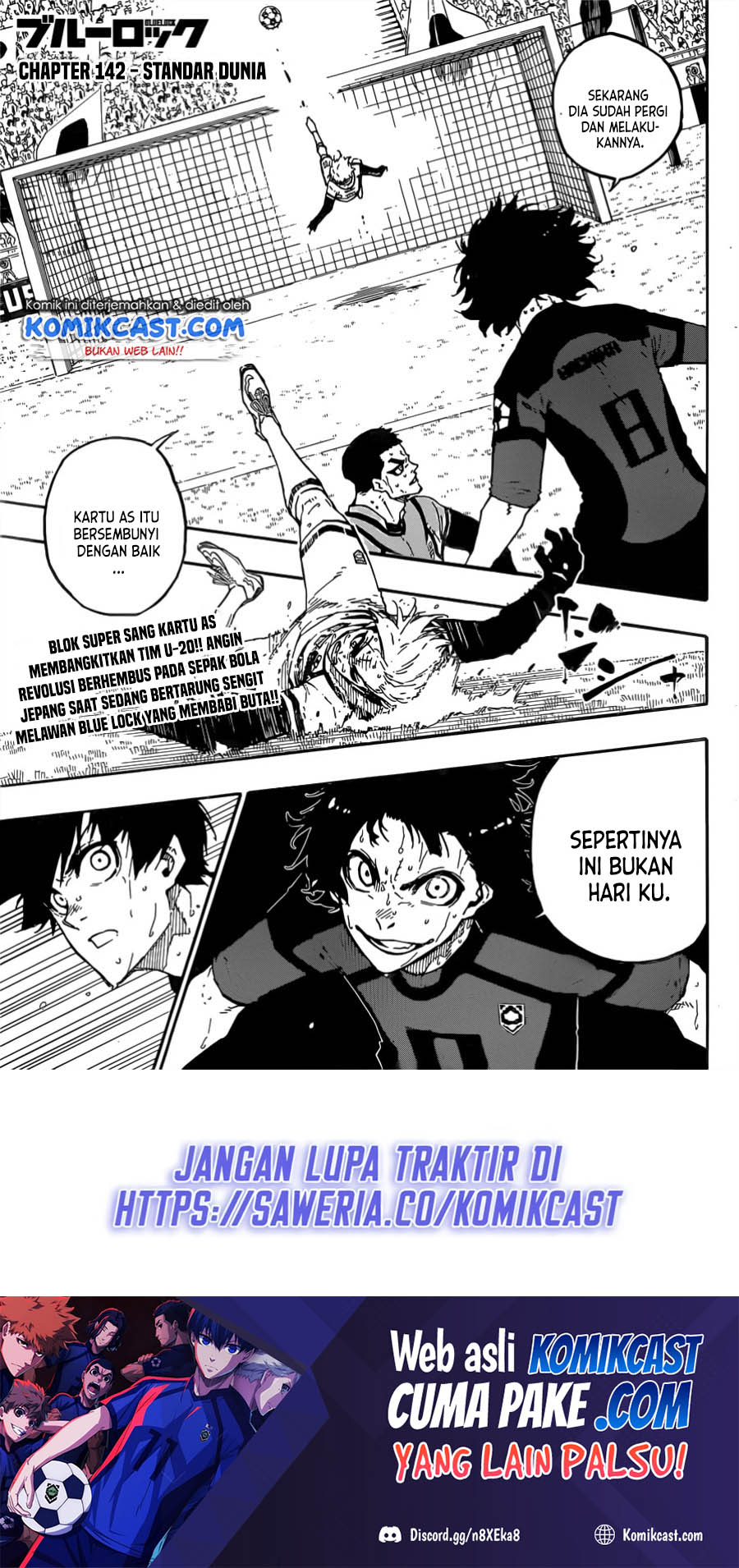Blue Lock Chapter 142
