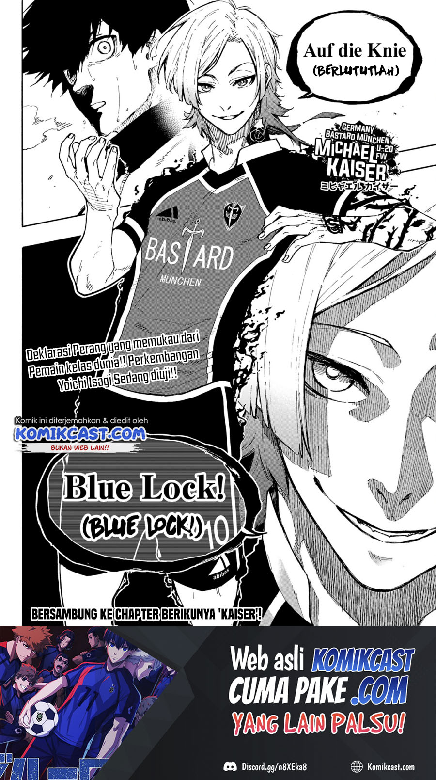 Blue Lock Chapter 156