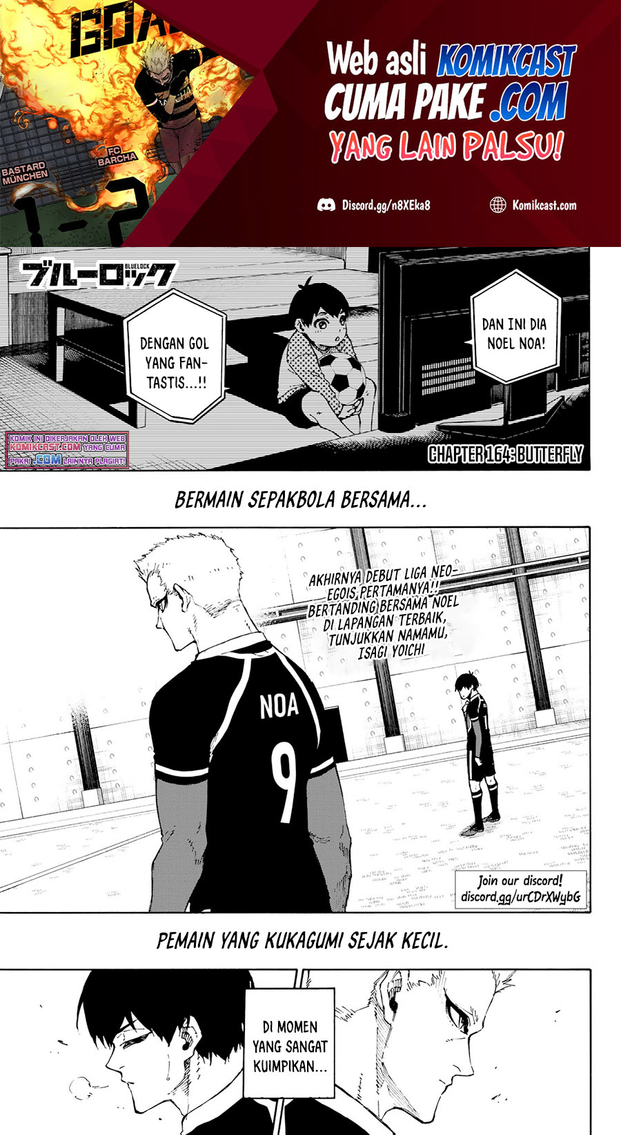 Blue Lock Chapter 164