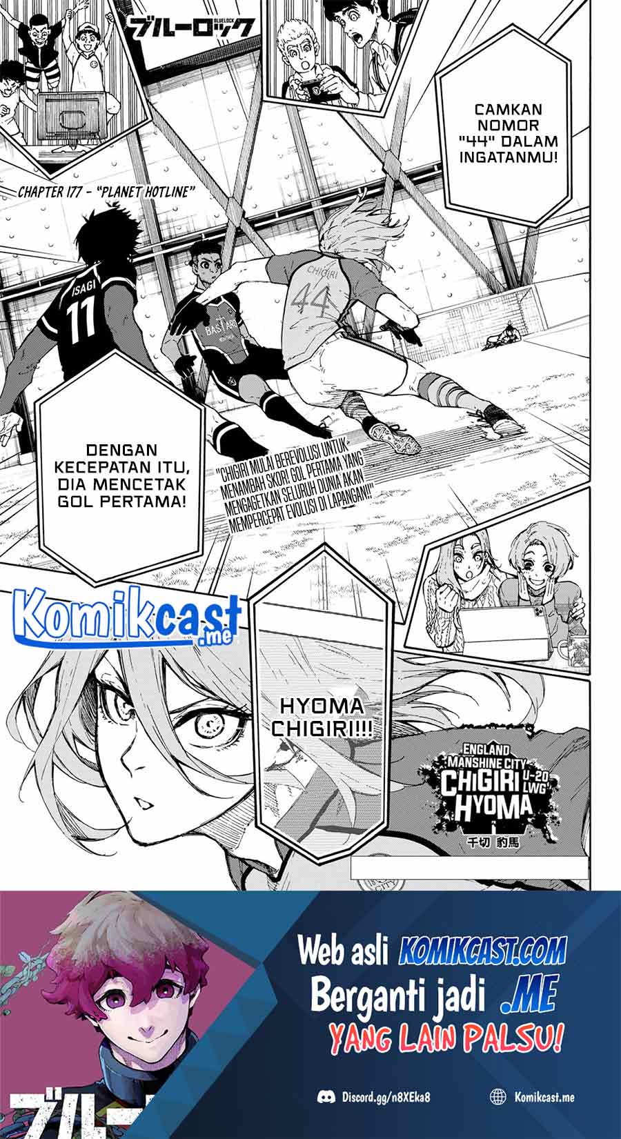 Blue Lock Chapter 177