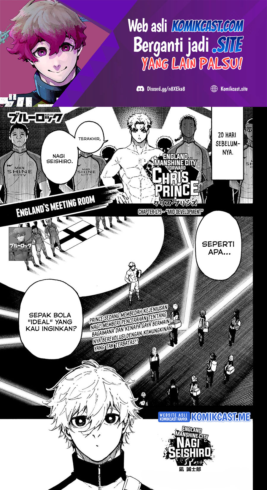 Blue Lock Chapter 179