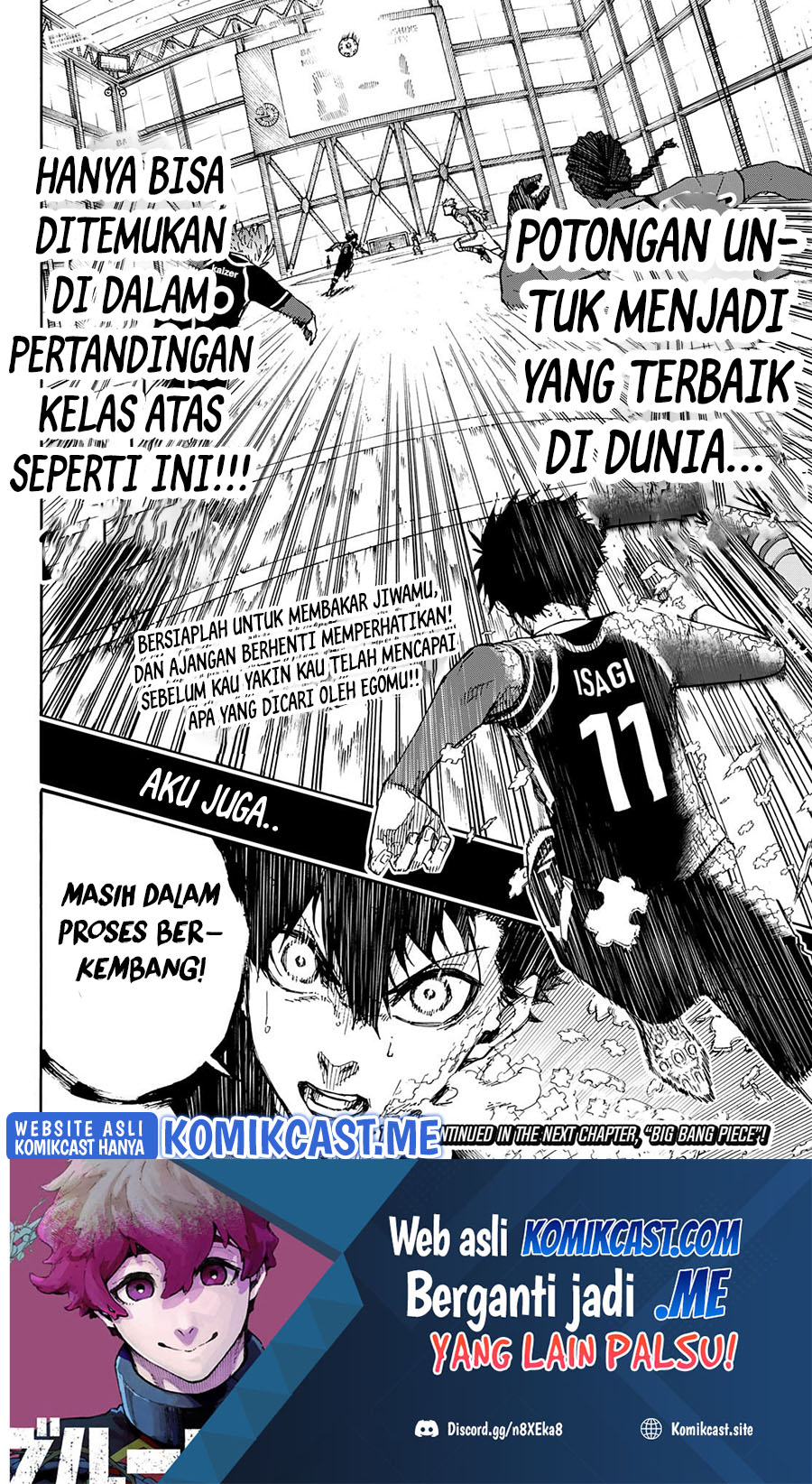 Blue Lock Chapter 180