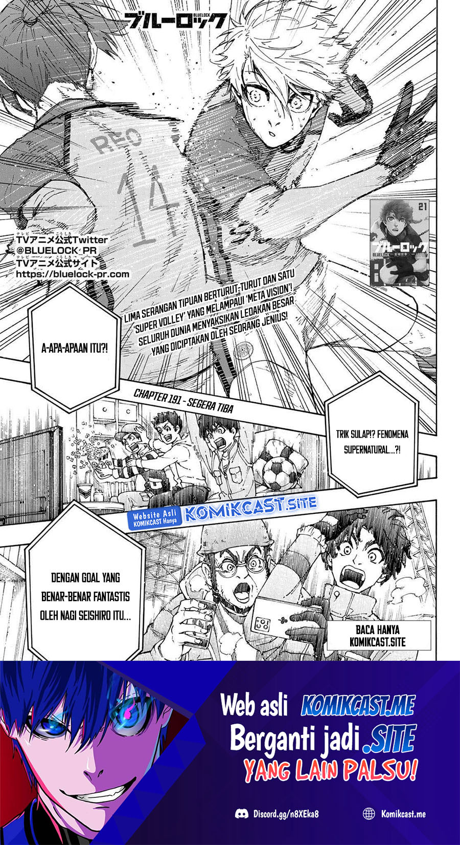 Blue Lock Chapter 191