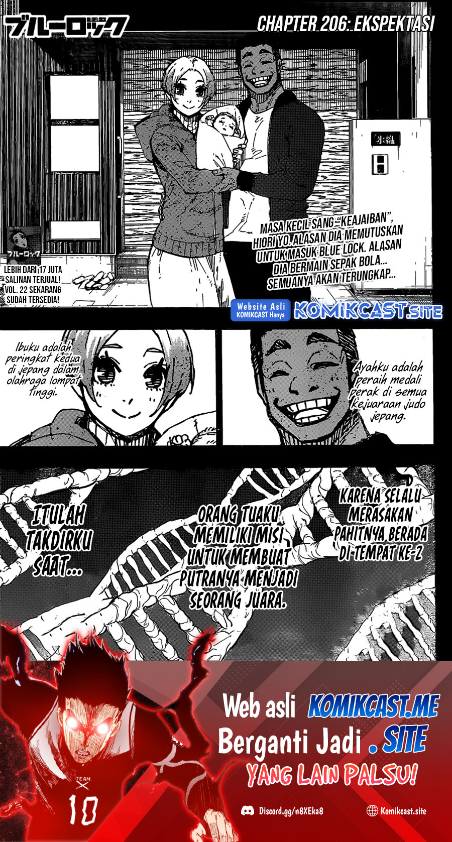 Blue Lock Chapter 206