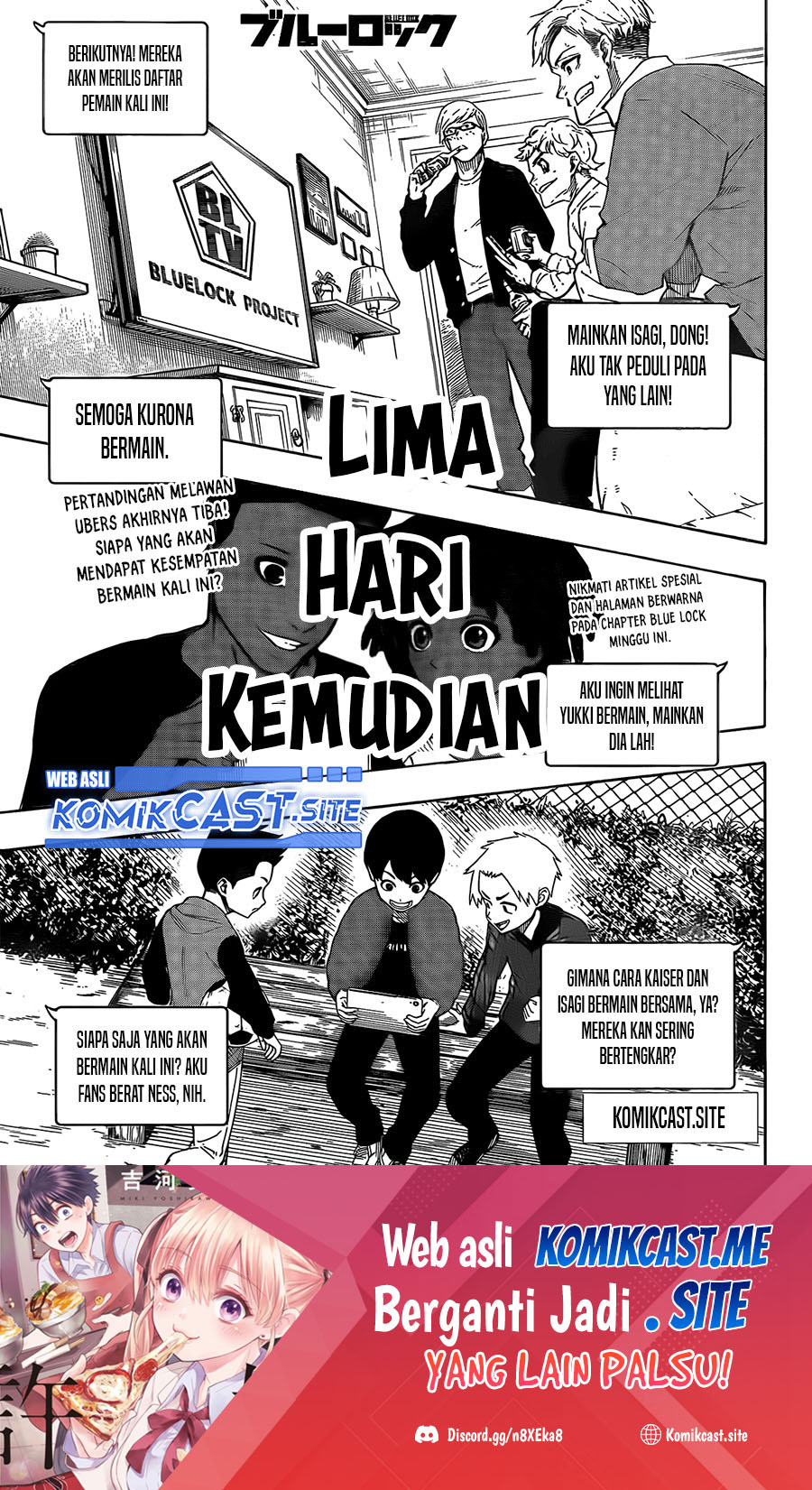 Blue Lock Chapter 209