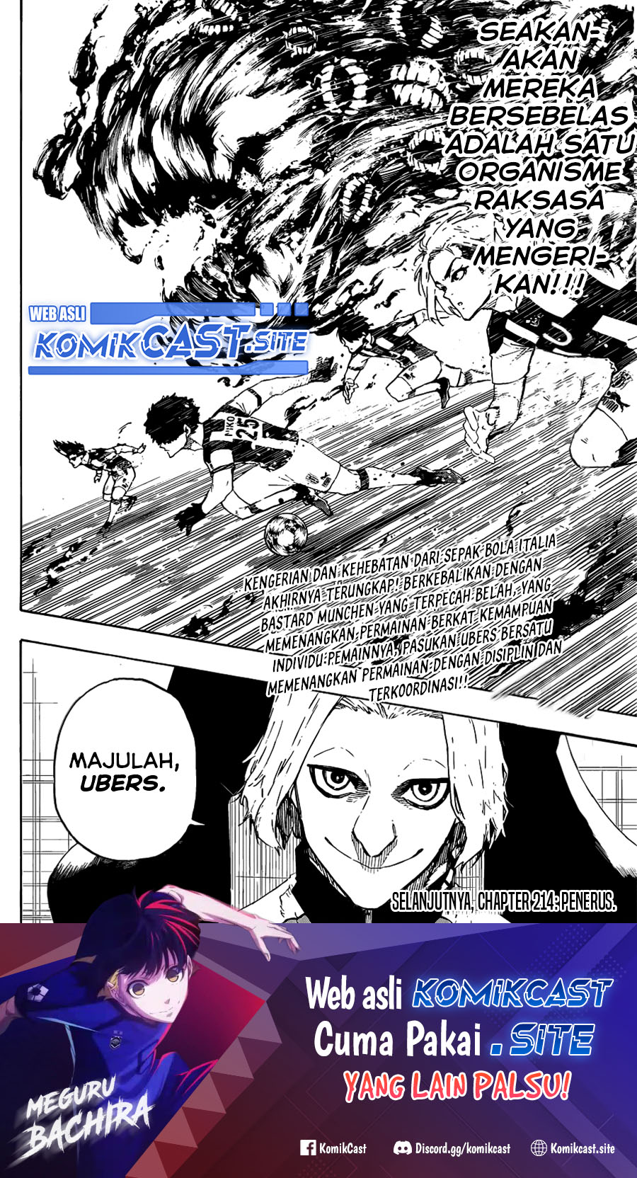 Blue Lock Chapter 214