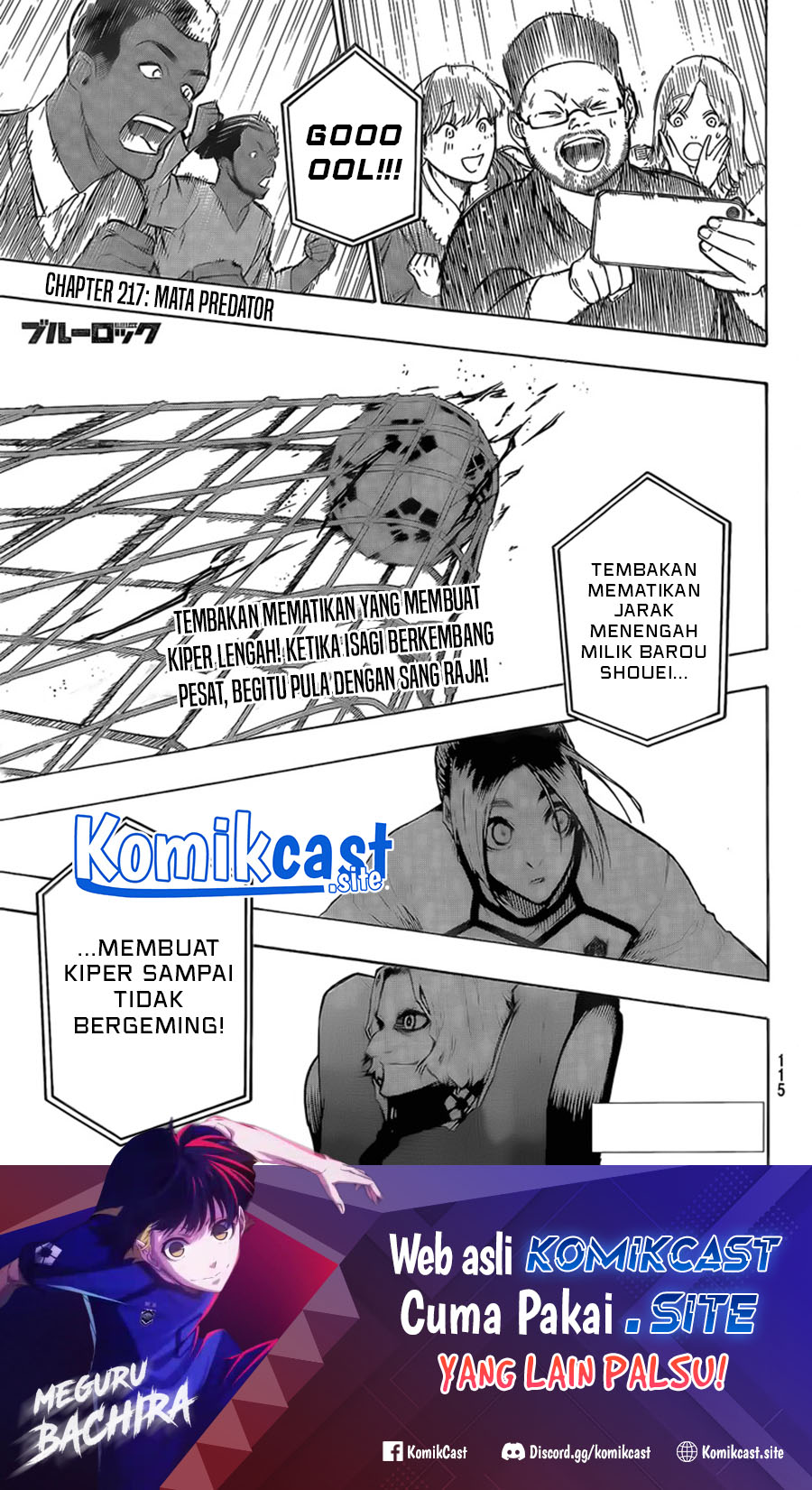 Blue Lock Chapter 217