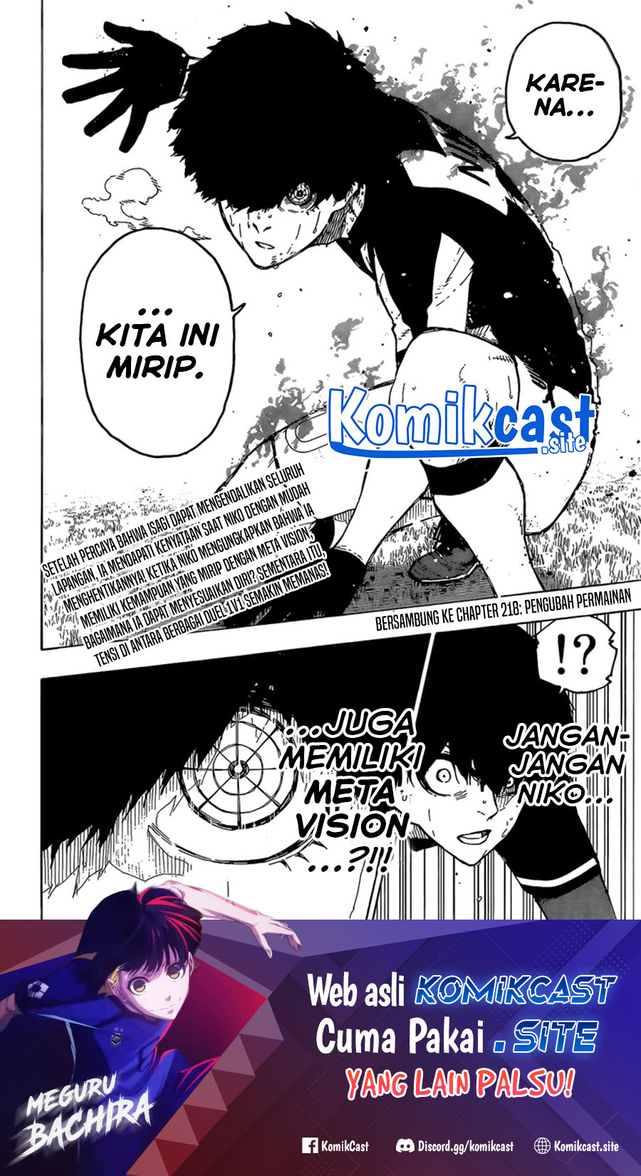 Blue Lock Chapter 217