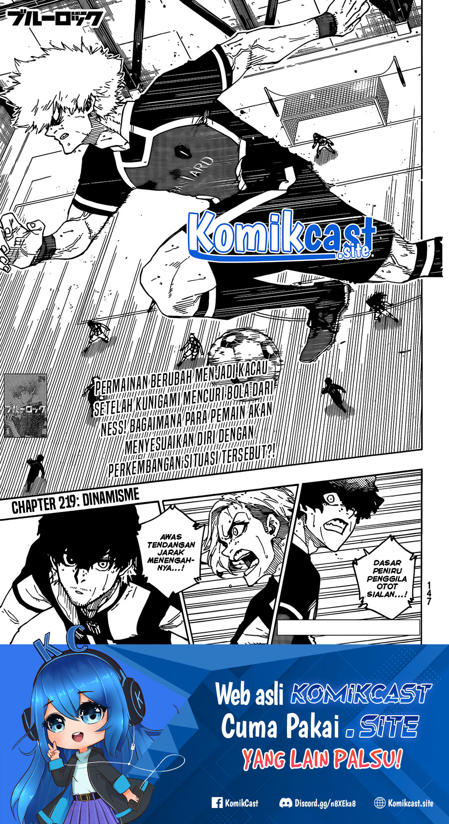 Blue Lock Chapter 219