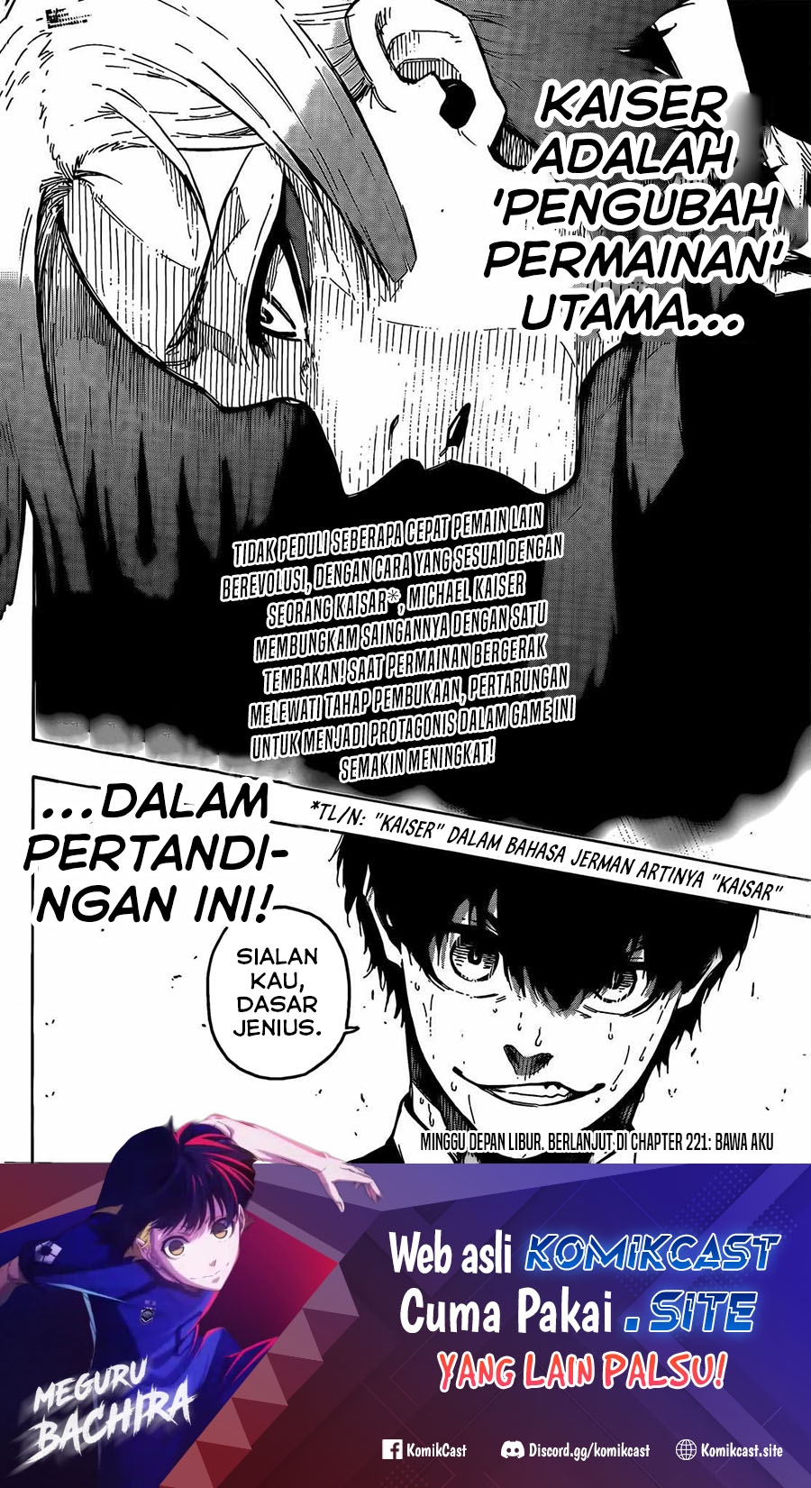Blue Lock Chapter 220