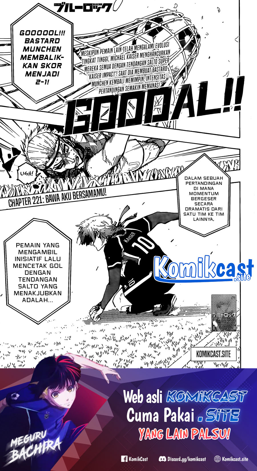 Blue Lock Chapter 221