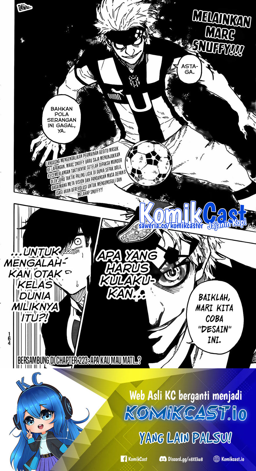 Blue Lock Chapter 222