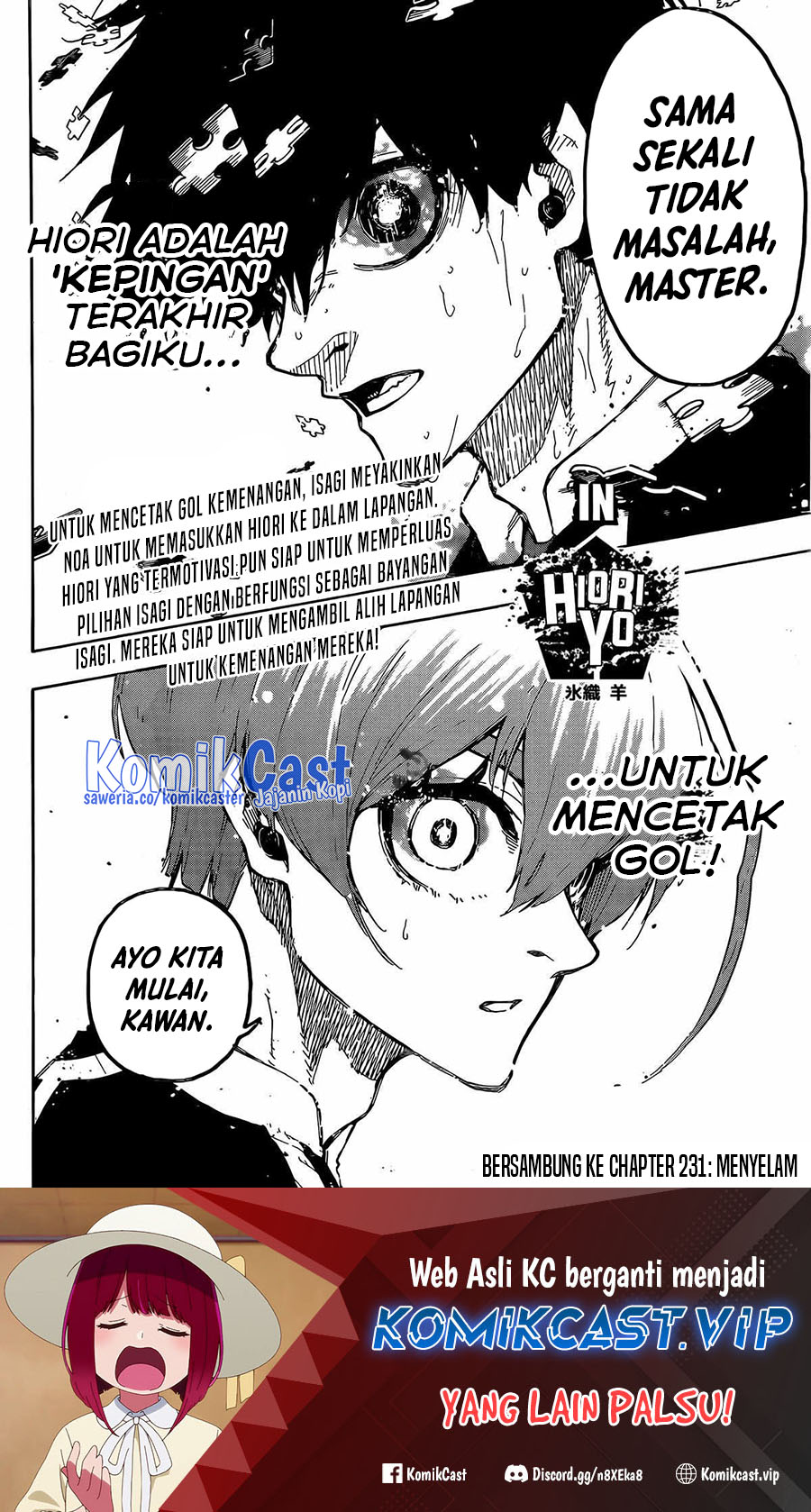 Blue Lock Chapter 230
