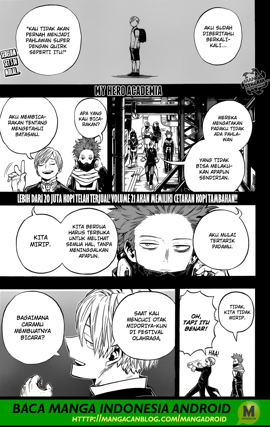 Boku no Hero Academia Chapter 211