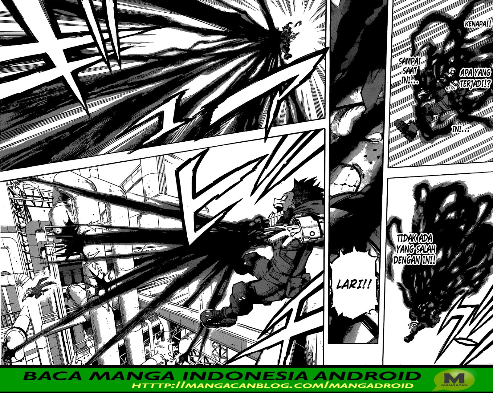 Boku no Hero Academia Chapter 211