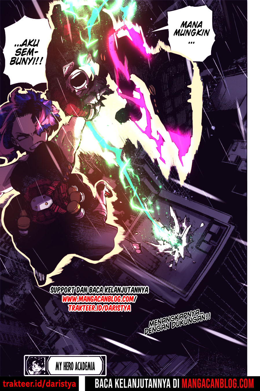 Boku no Hero Academia Chapter 313