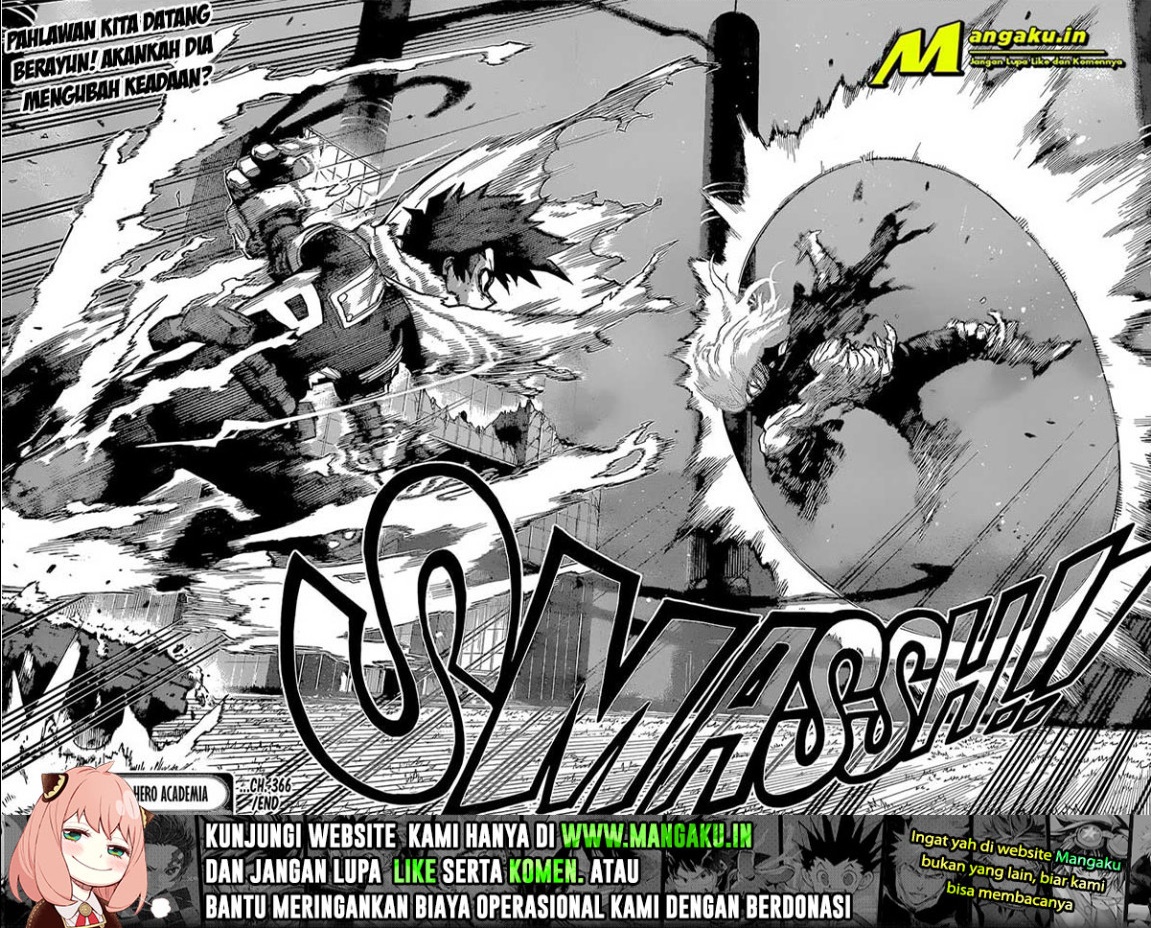 Boku no Hero Academia Chapter 366