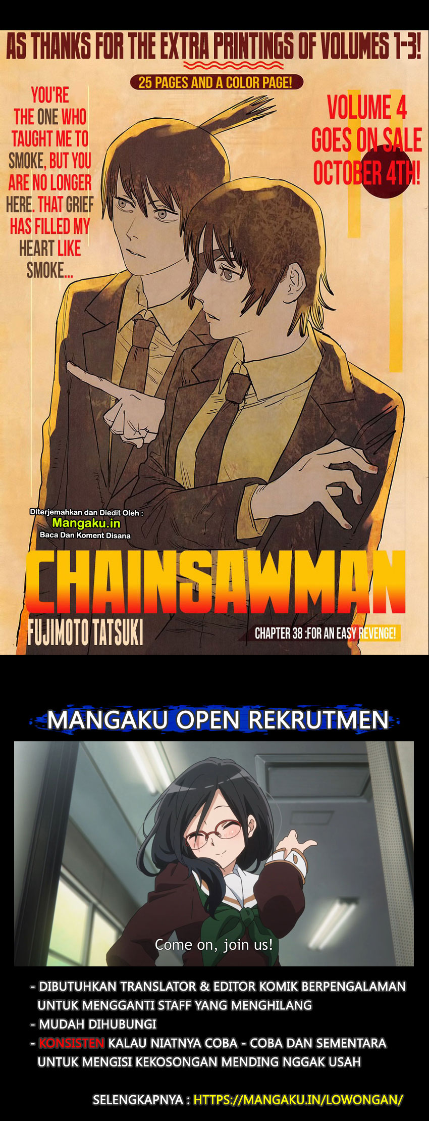 Chainsawman Chapter 38