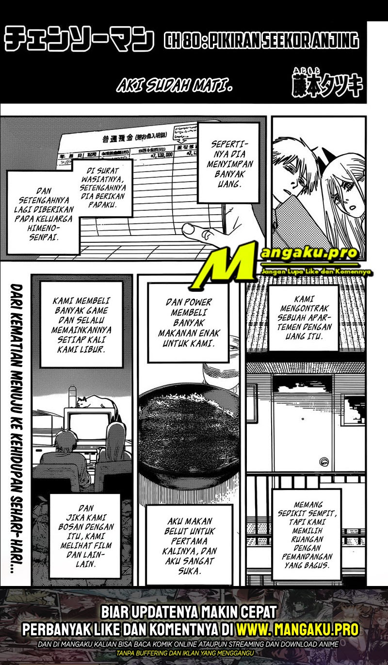Chainsawman Chapter 80