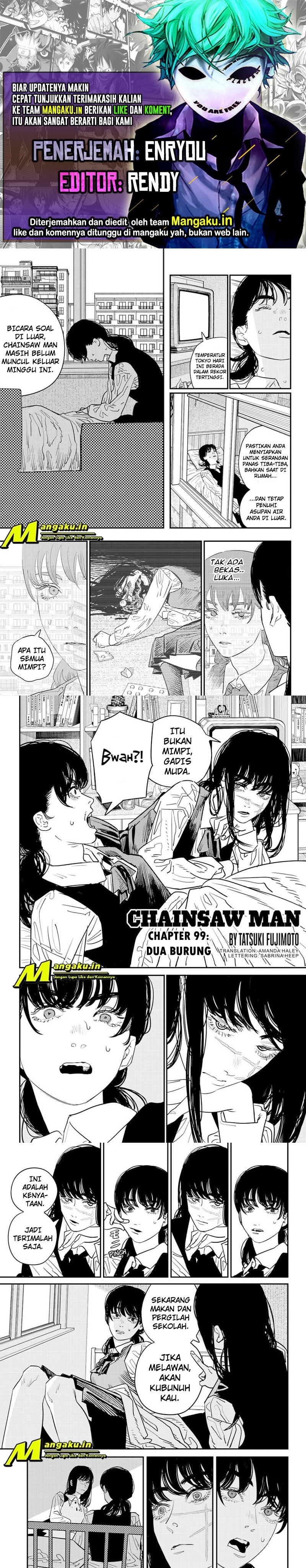 Chainsawman Chapter 99