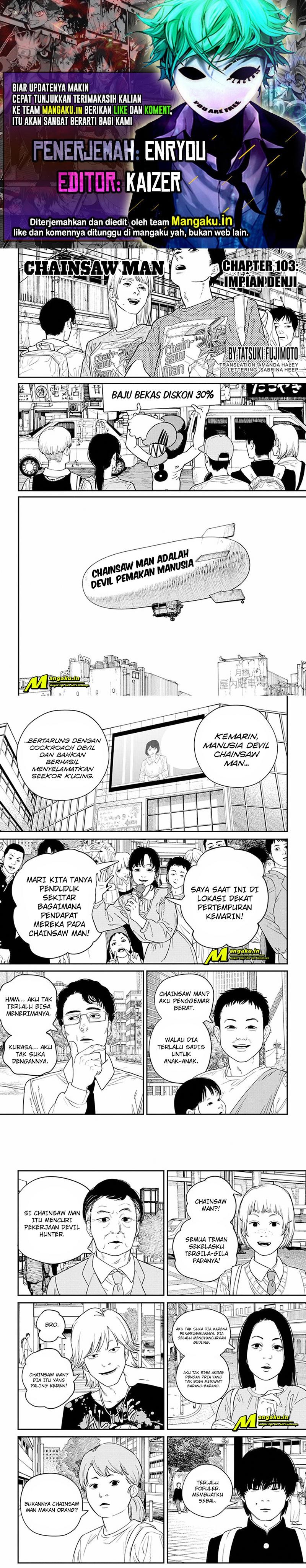 Chainsawman Chapter 103