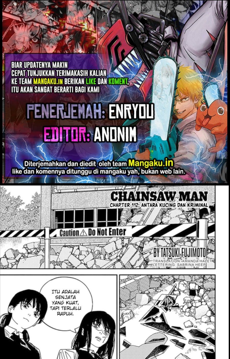 Chainsawman Chapter 112