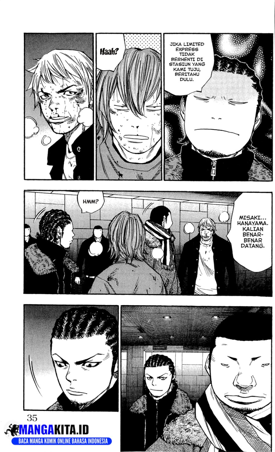 Clover (Tetshuhiro Hirakawa) Chapter 104