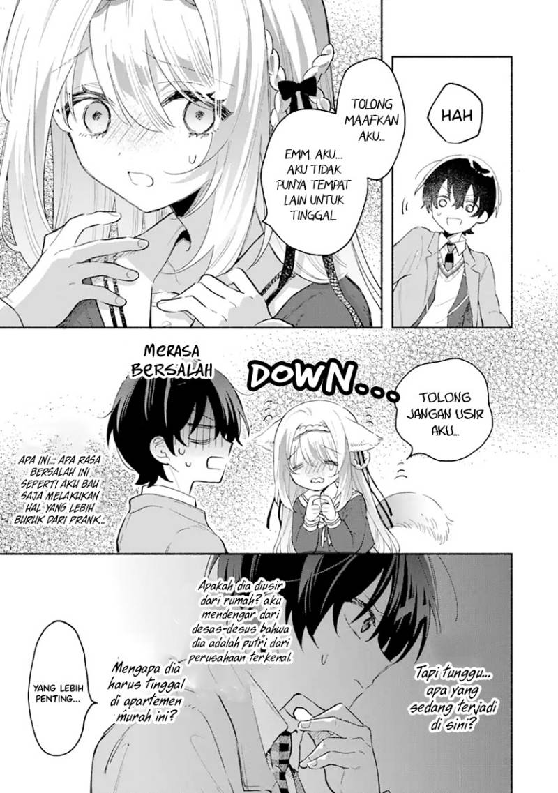 Cool na Megami-sama to Issho ni Sundara, Amayakashi Sugite Ponkotsu ni Shite Shimatta Ken ni Tsuite Chapter 1