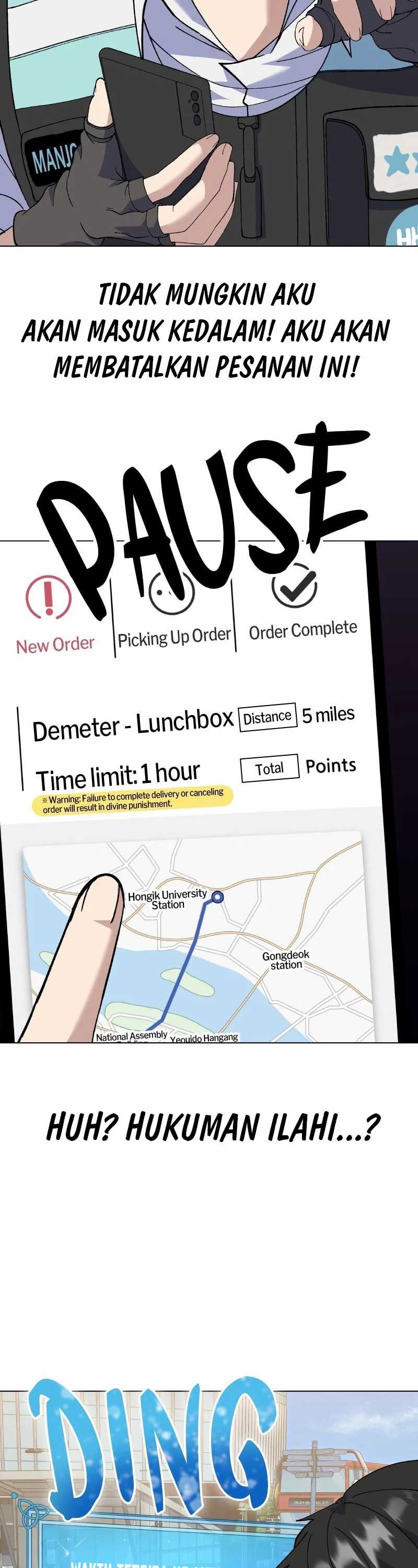 Divine Delivery ( Heavenly Deliveryman ) Chapter 2