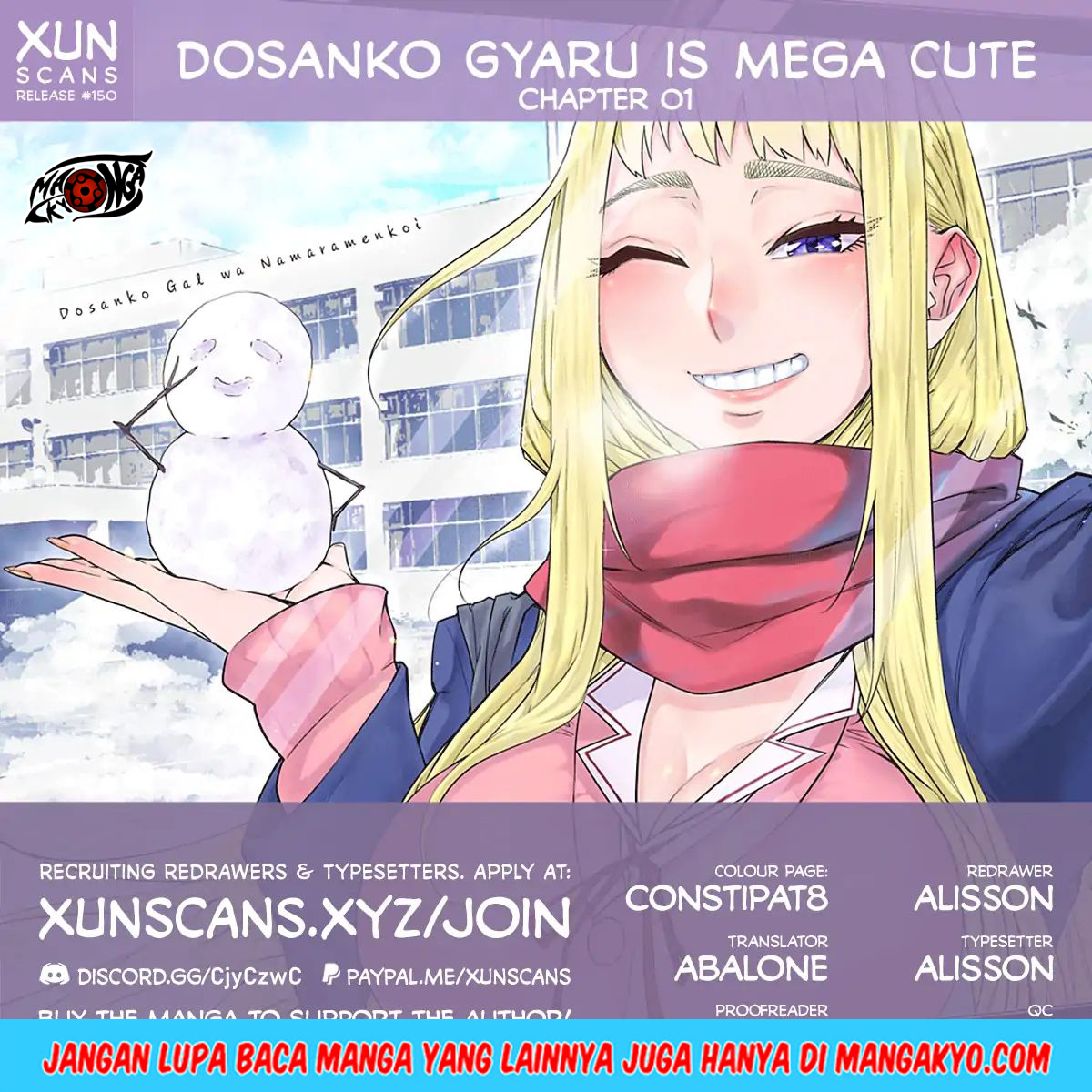 Dosanko Gyaru Is Mega Cute Chapter 1