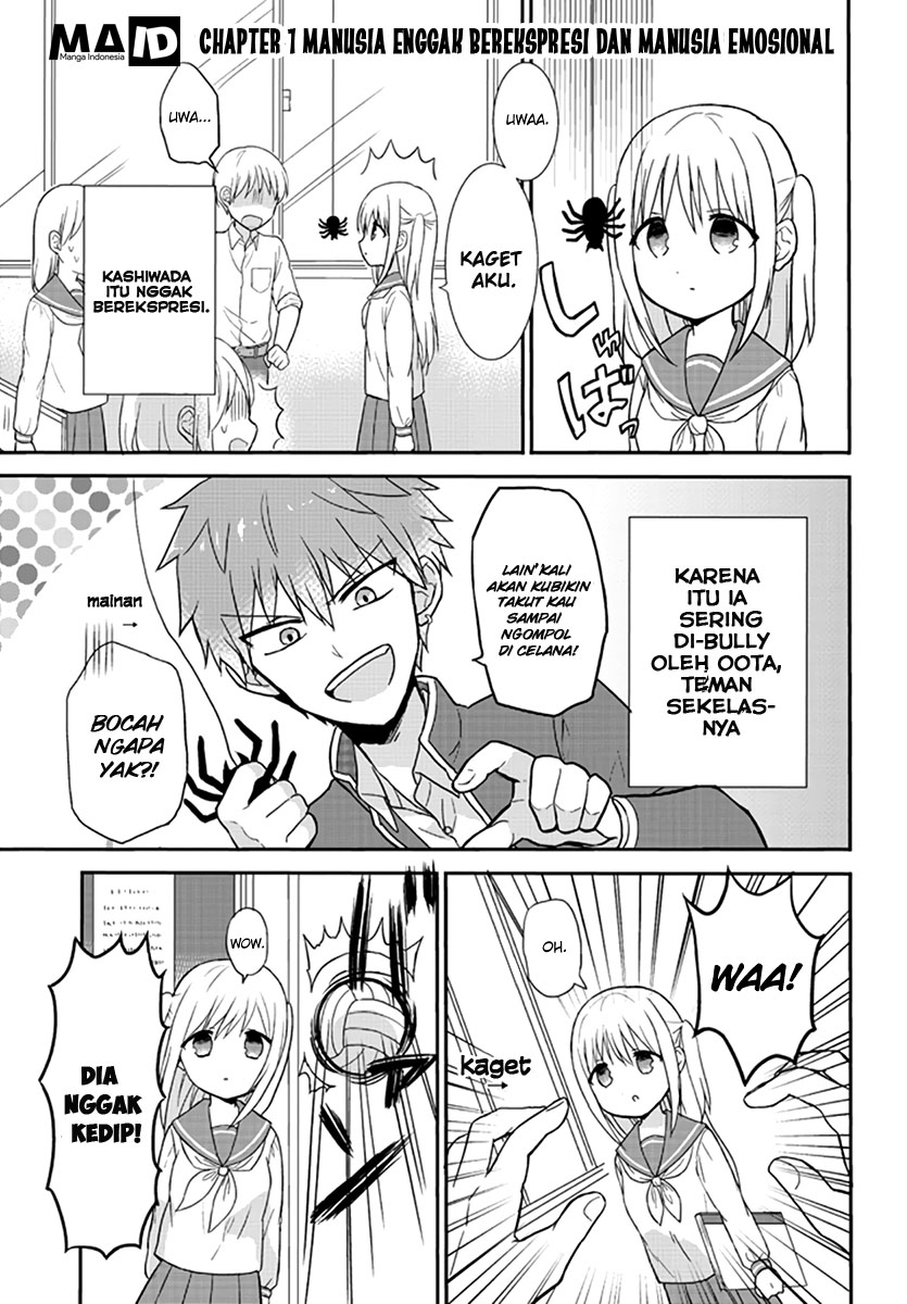 Expressionless Face Girl and Emotional Face Boy Chapter 1