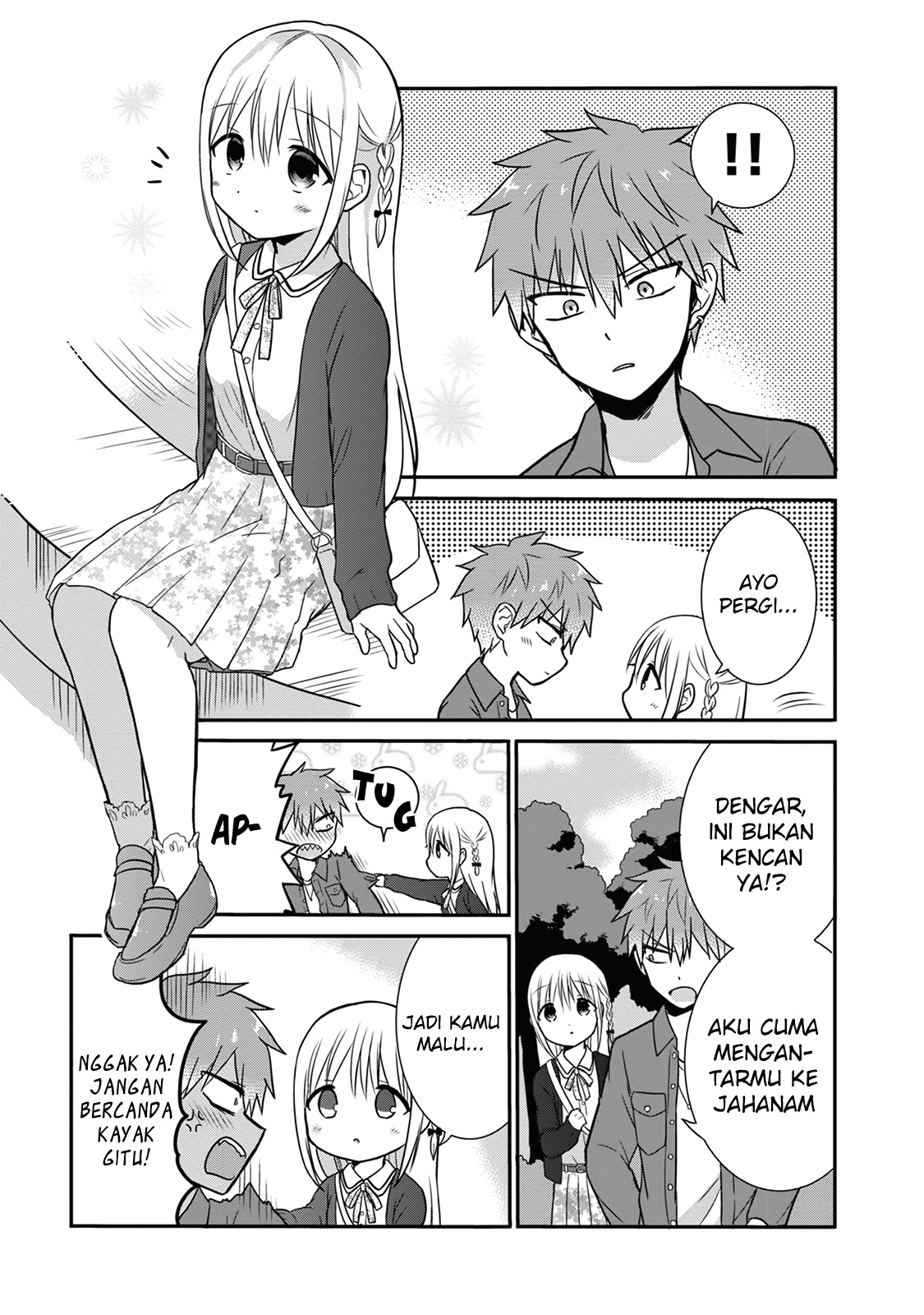 Expressionless Face Girl and Emotional Face Boy Chapter 12