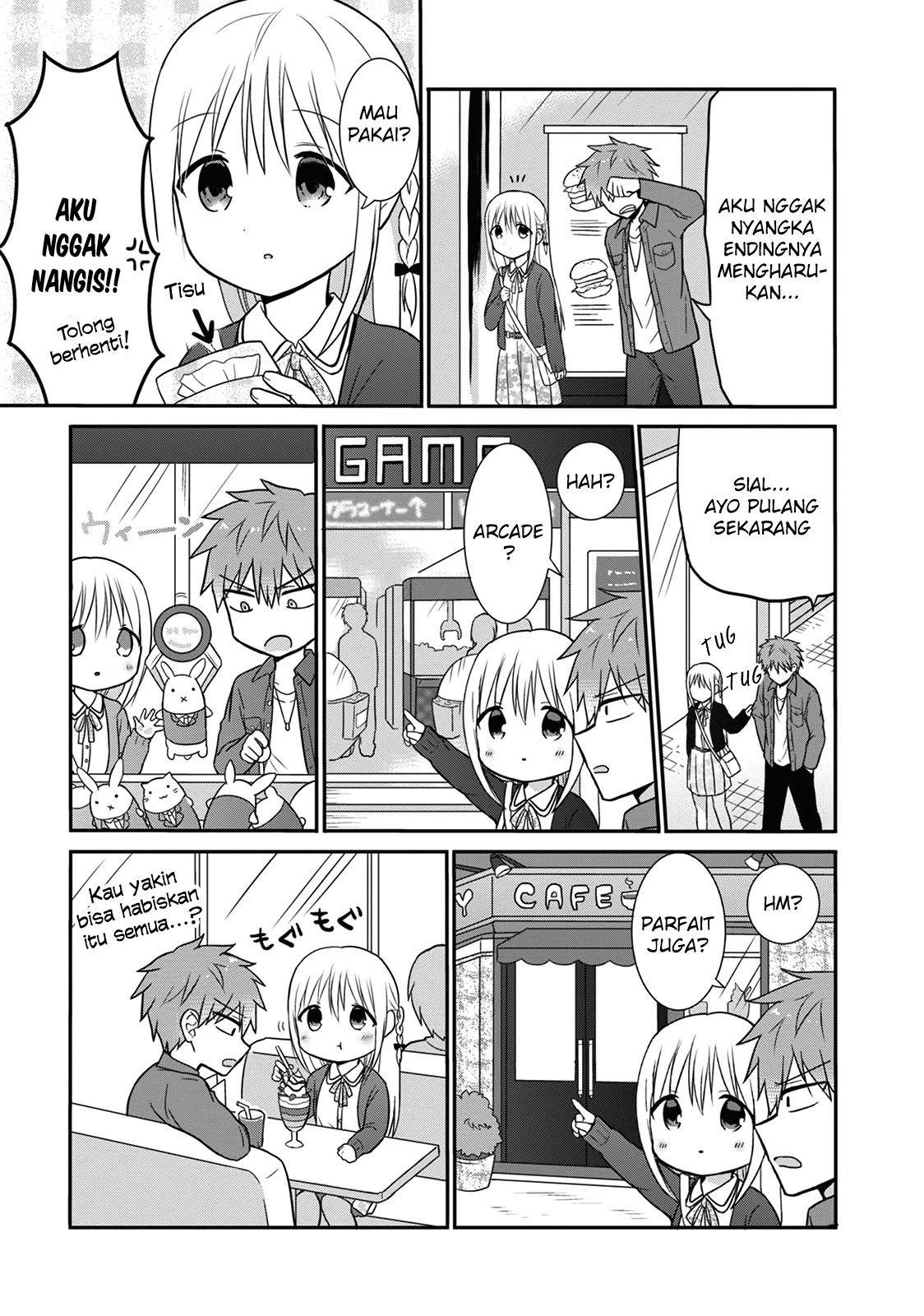 Expressionless Face Girl and Emotional Face Boy Chapter 12