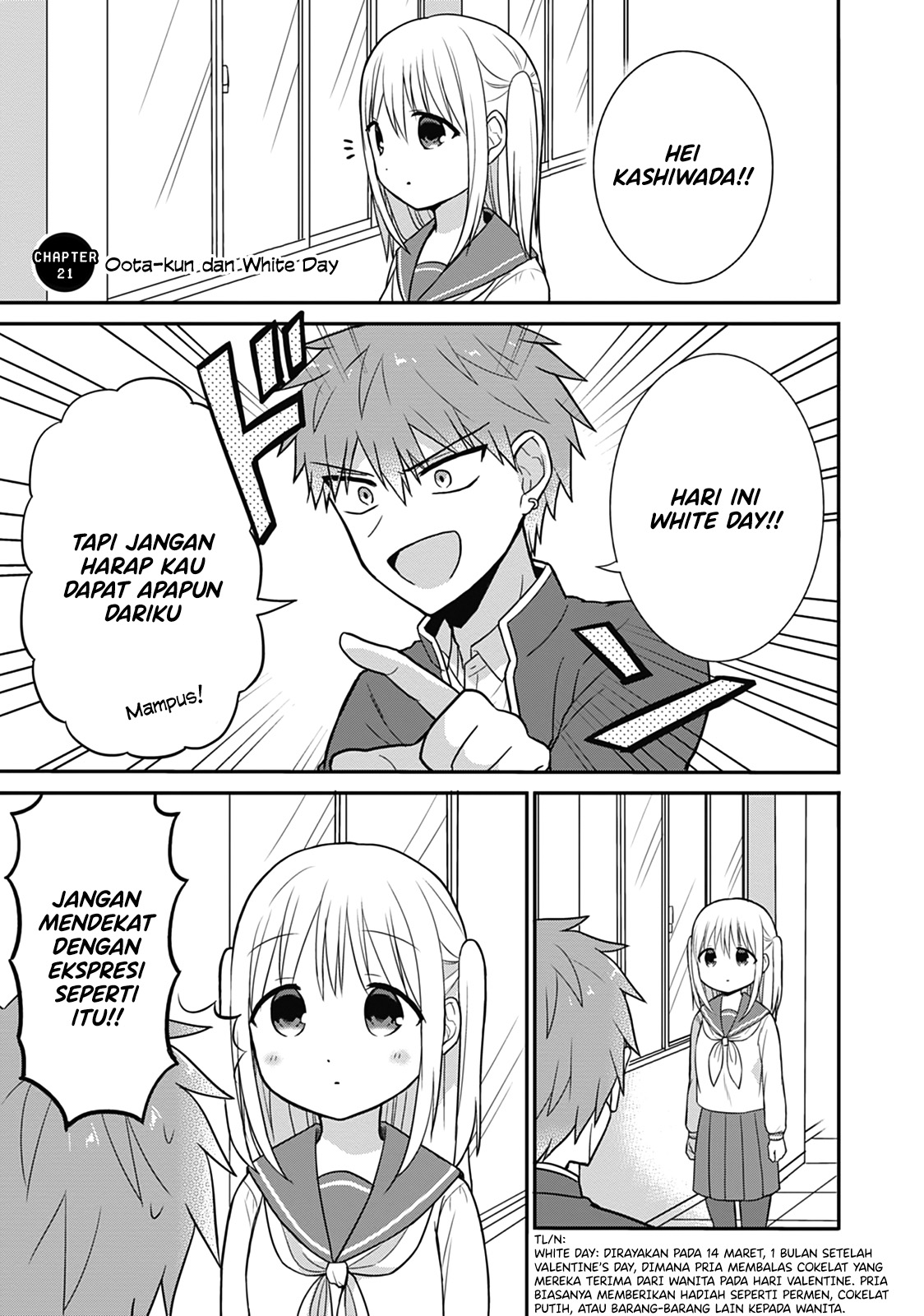 Expressionless Face Girl and Emotional Face Boy Chapter 21