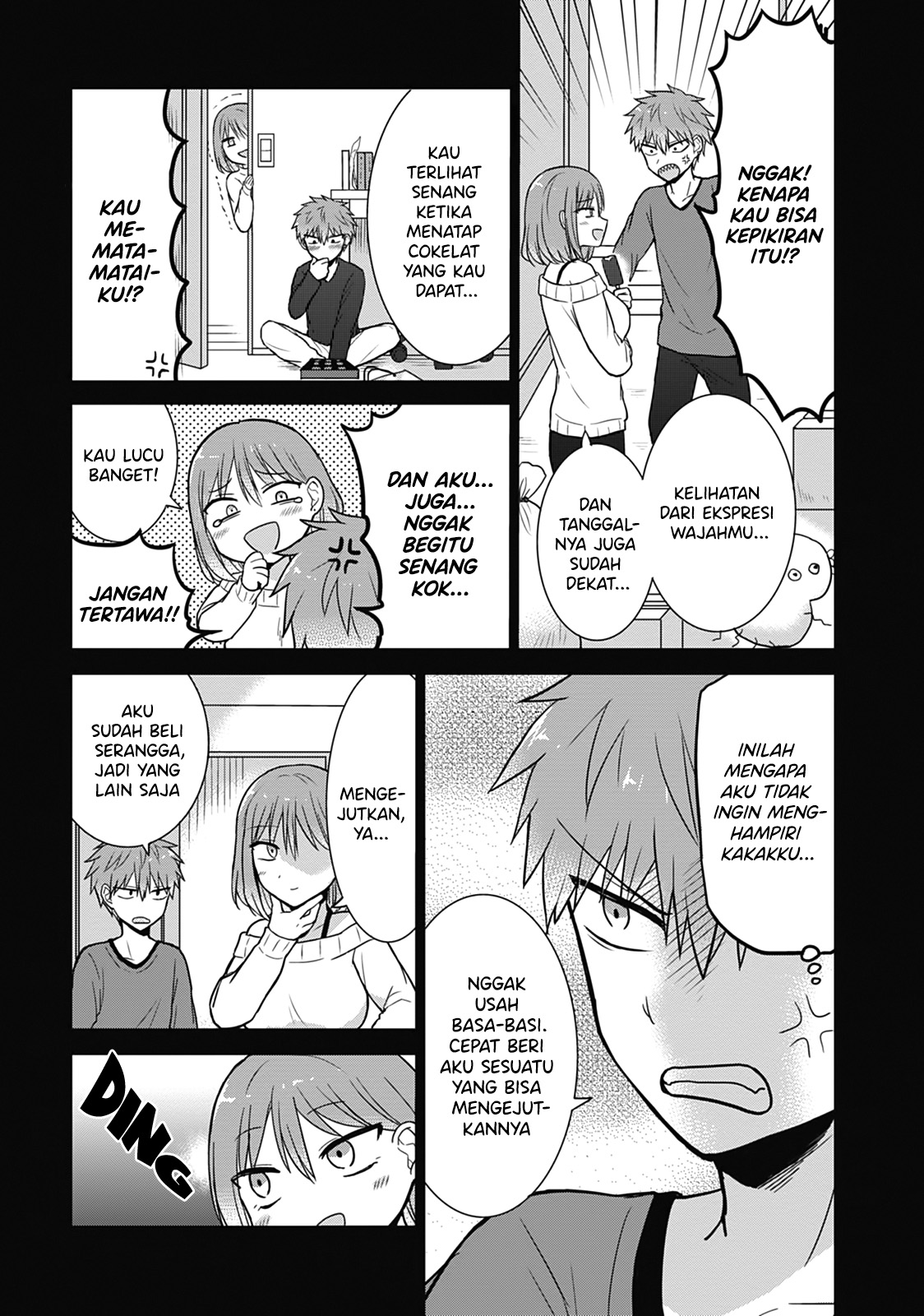Expressionless Face Girl and Emotional Face Boy Chapter 21
