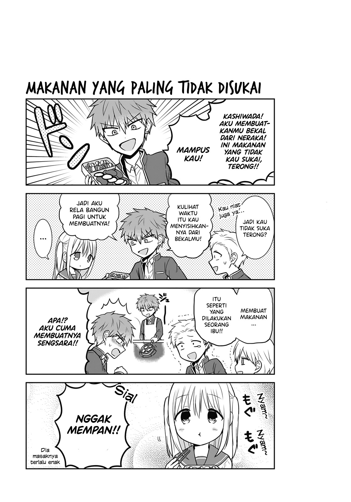 Expressionless Face Girl and Emotional Face Boy Chapter 21