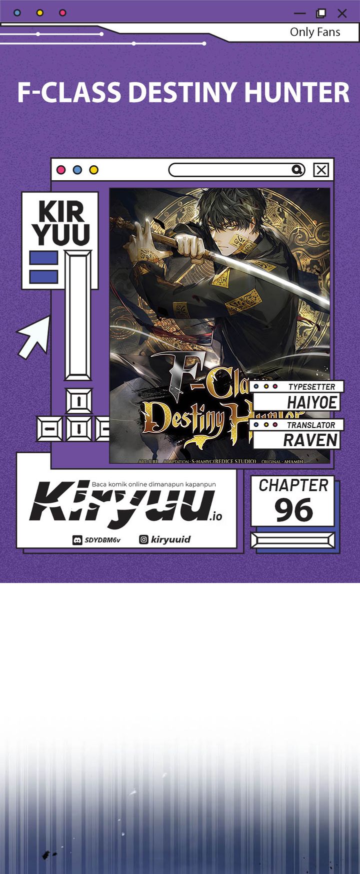 F-Class Destiny Hunter Chapter 96