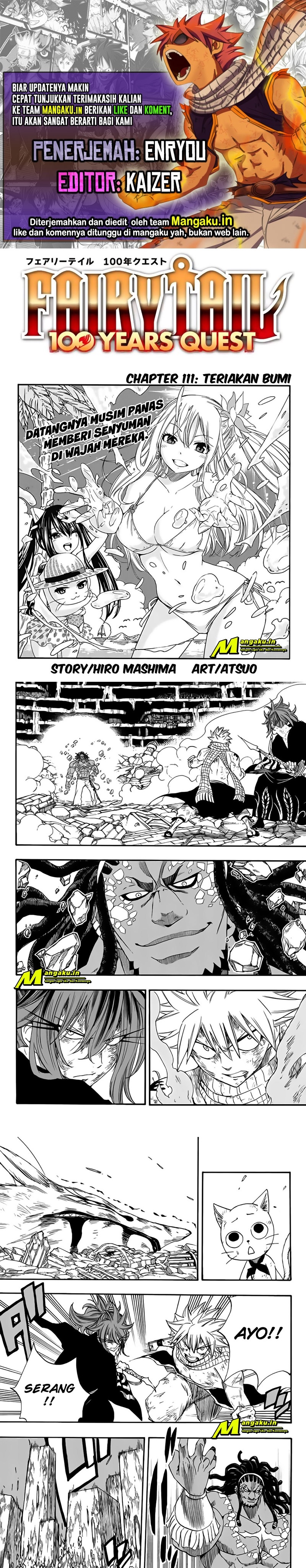 Fairy Tail: 100 Years Quest Chapter 111