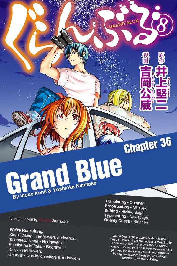 Grand Blue Chapter 36