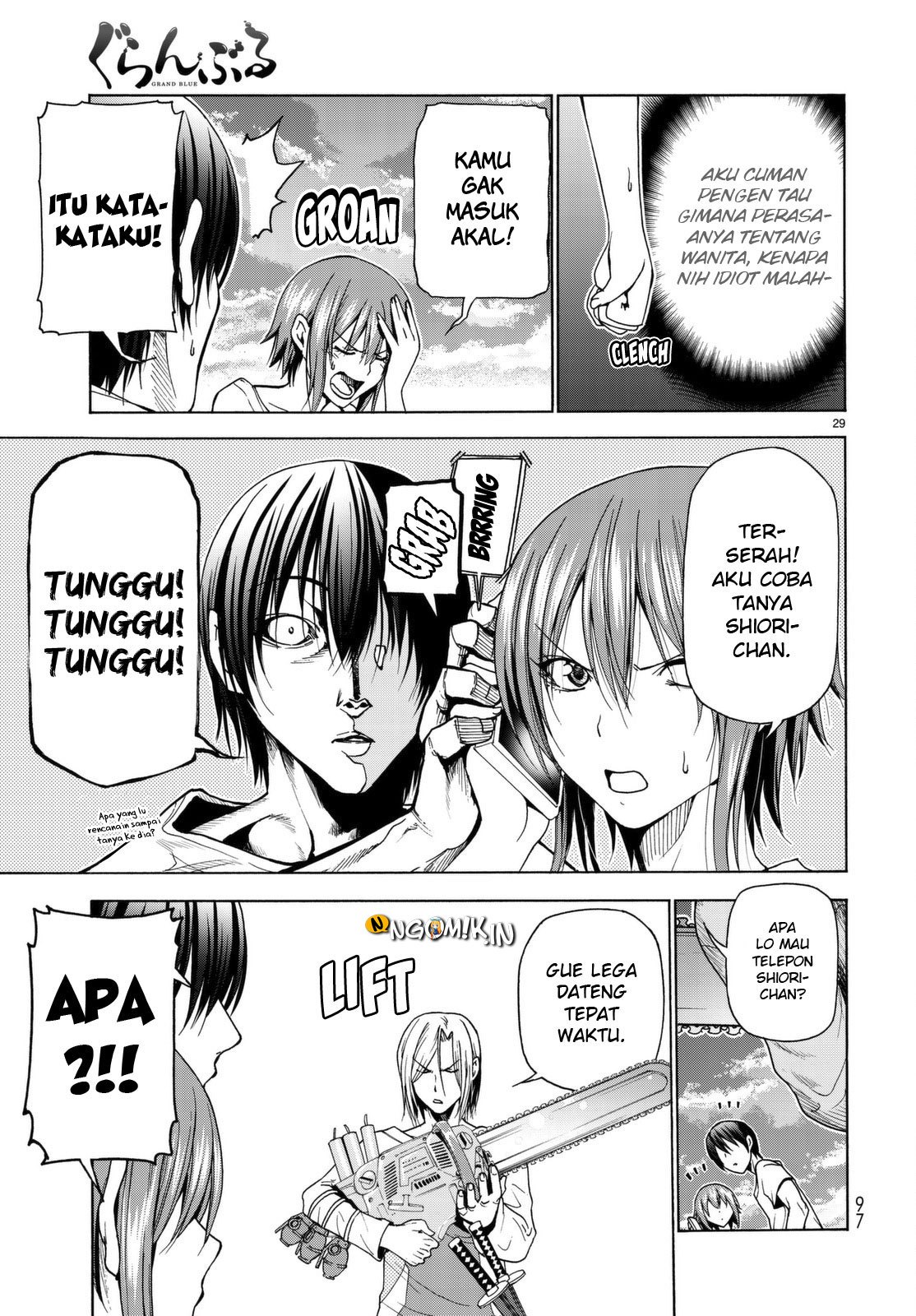 Grand Blue Chapter 36