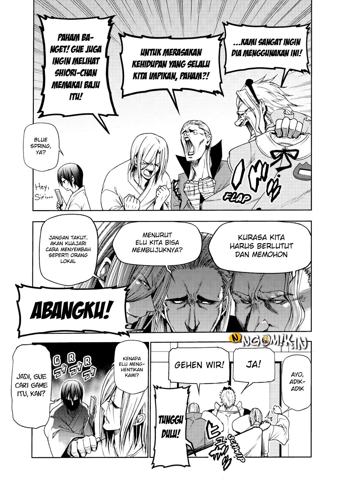 Grand Blue Chapter 49