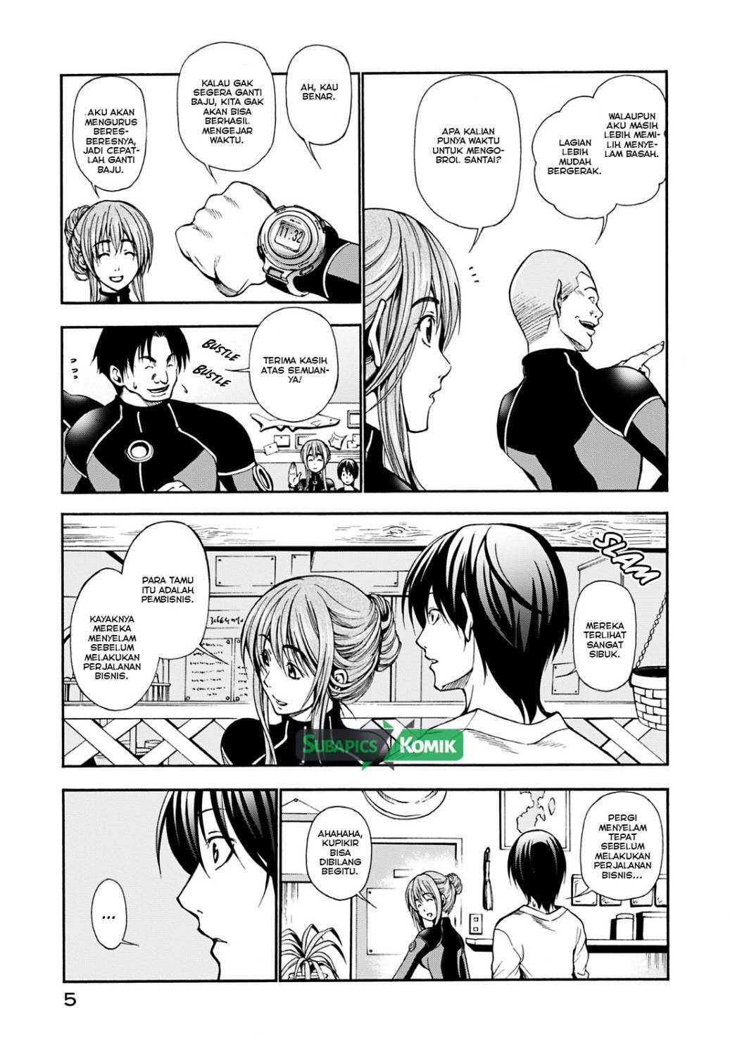 Grand Blue Chapter 5