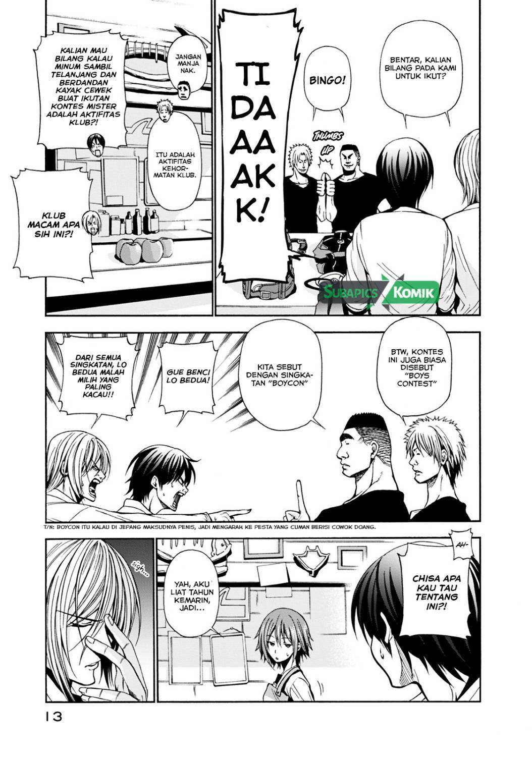 Grand Blue Chapter 5