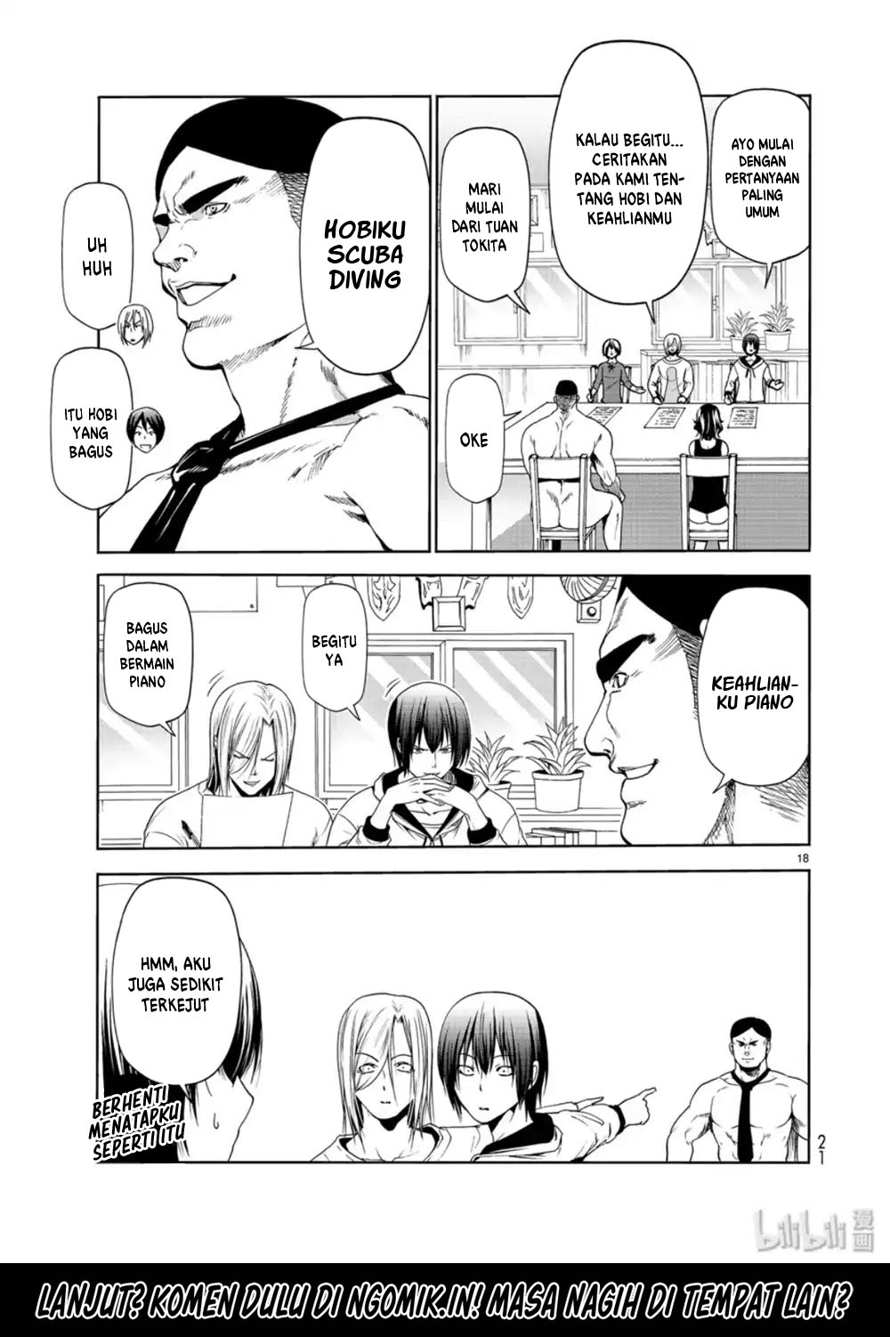 Grand Blue Chapter 58