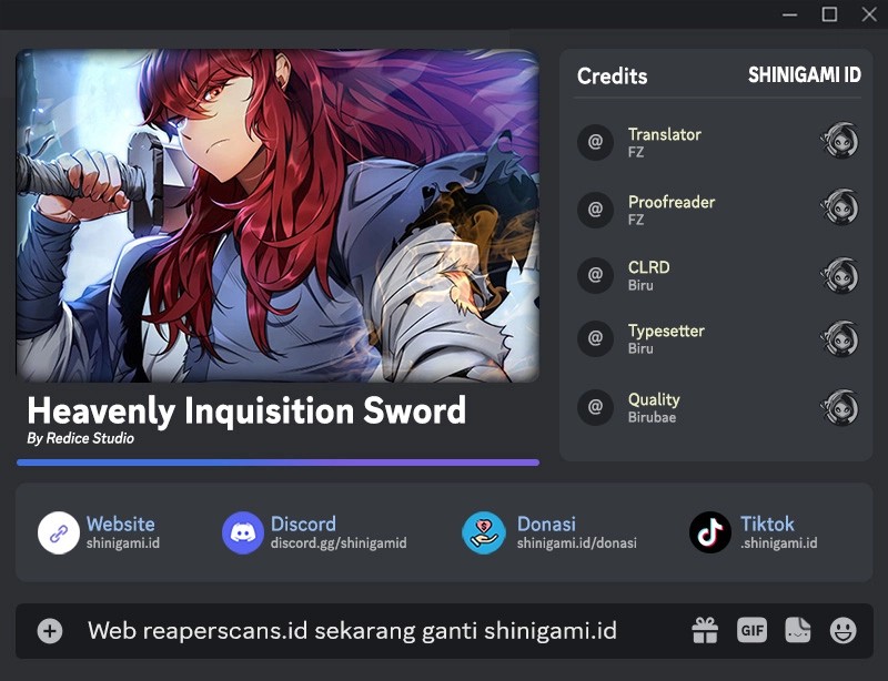 Heavenly Inquisition Sword Chapter 44